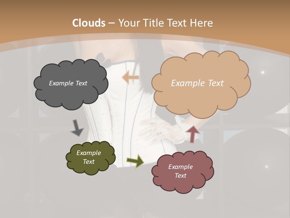 Elegant Girl Corset PowerPoint Template