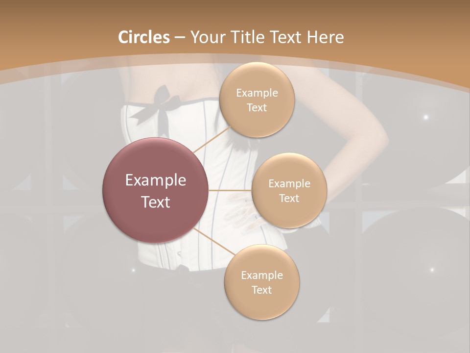 Elegant Girl Corset PowerPoint Template