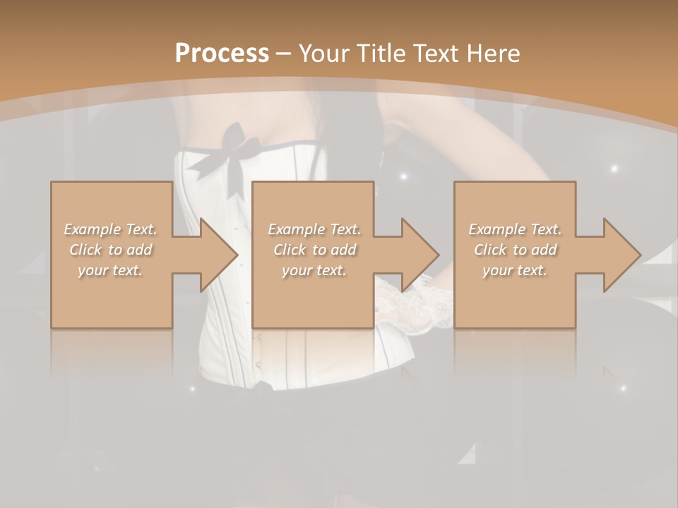 Elegant Girl Corset PowerPoint Template