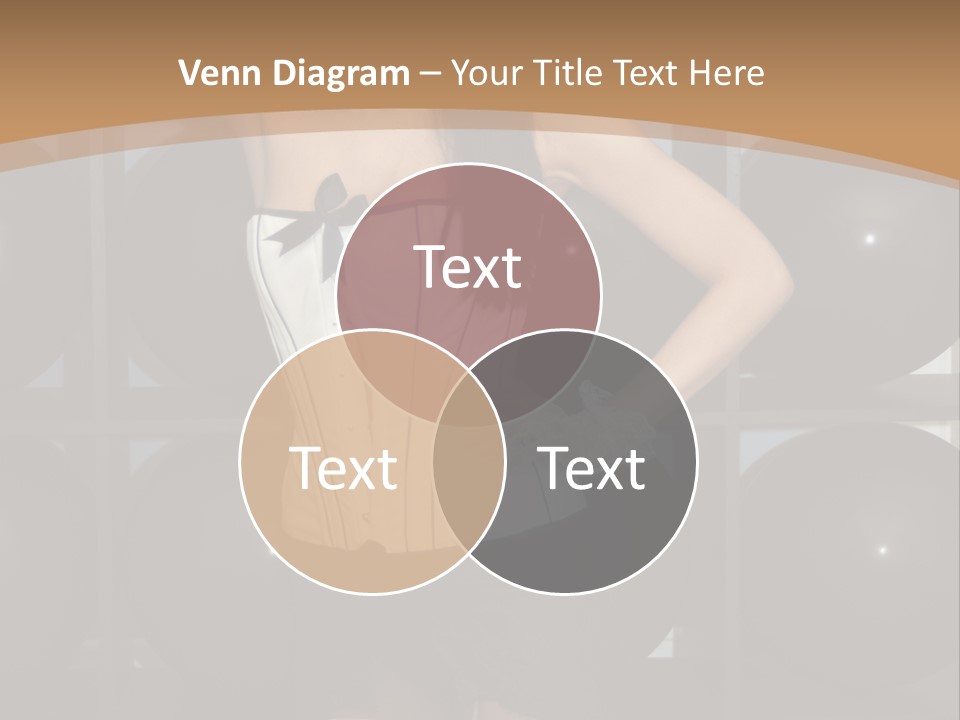 Elegant Girl Corset PowerPoint Template