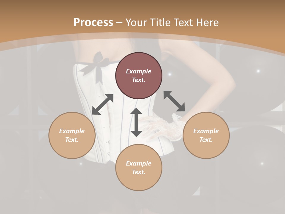 Elegant Girl Corset PowerPoint Template