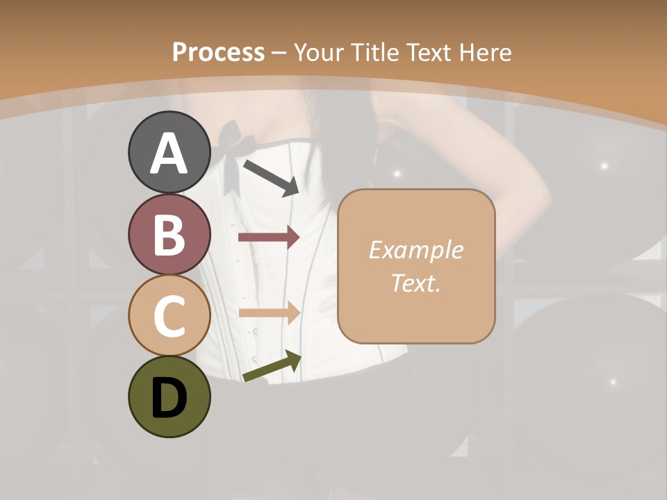 Elegant Girl Corset PowerPoint Template