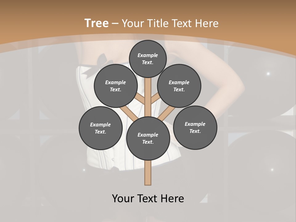 Elegant Girl Corset PowerPoint Template