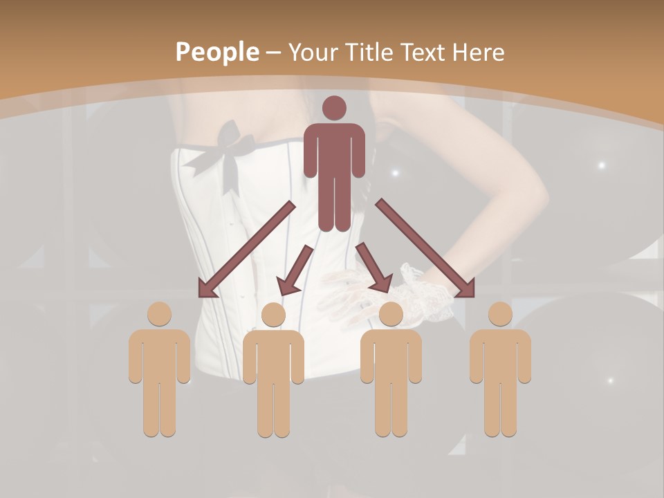 Elegant Girl Corset PowerPoint Template