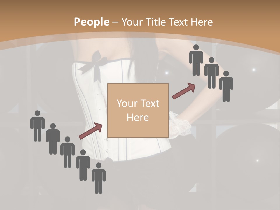Elegant Girl Corset PowerPoint Template