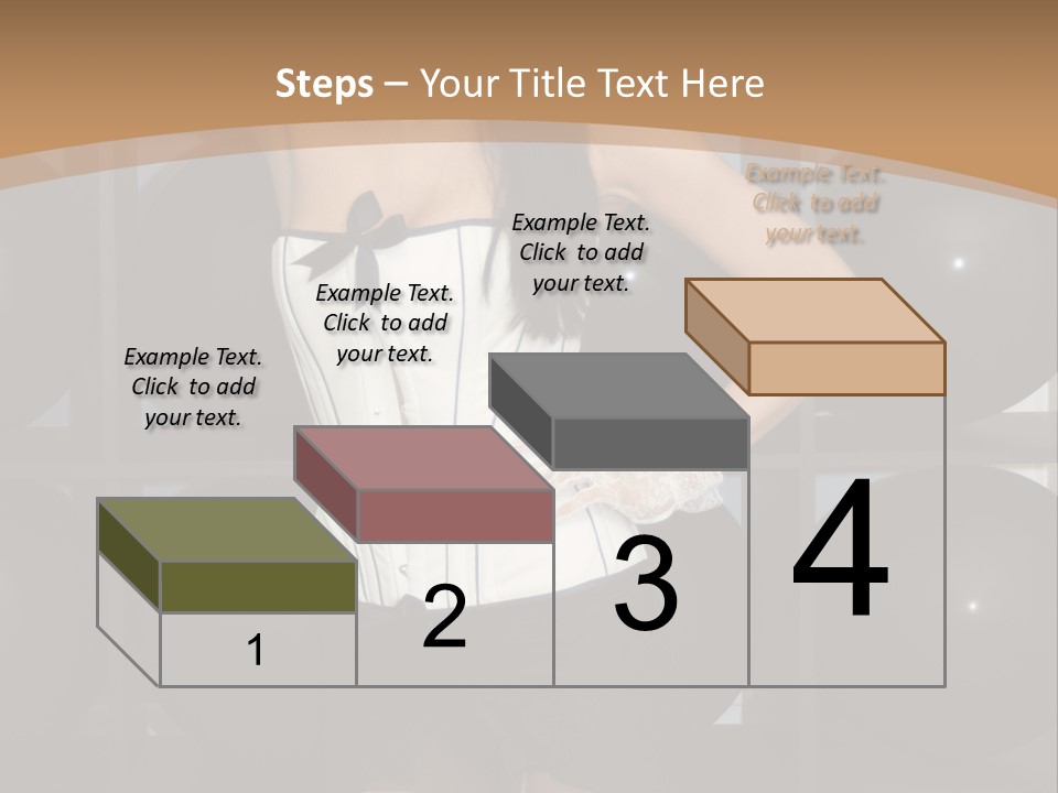 Elegant Girl Corset PowerPoint Template