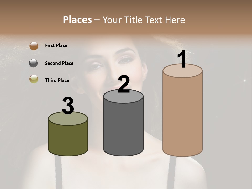 Hair Fashion Attractive PowerPoint Template