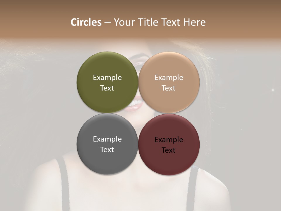 Hair Fashion Attractive PowerPoint Template