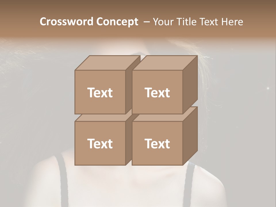 Hair Fashion Attractive PowerPoint Template
