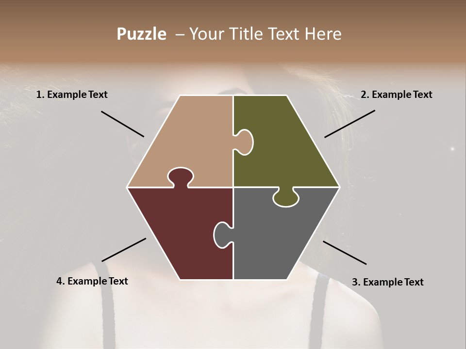 Hair Fashion Attractive PowerPoint Template