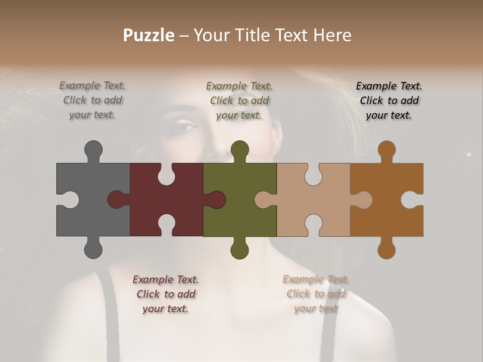 Hair Fashion Attractive PowerPoint Template