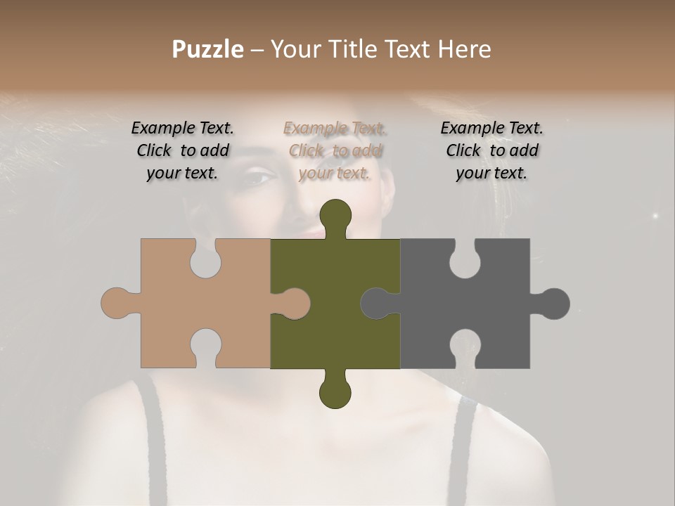 Hair Fashion Attractive PowerPoint Template