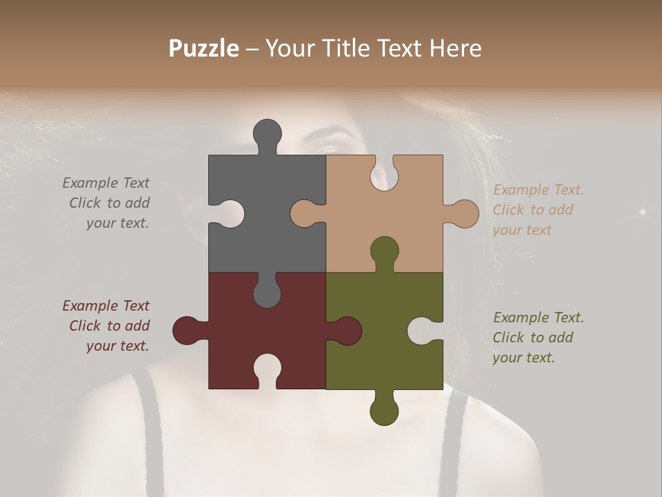 Hair Fashion Attractive PowerPoint Template