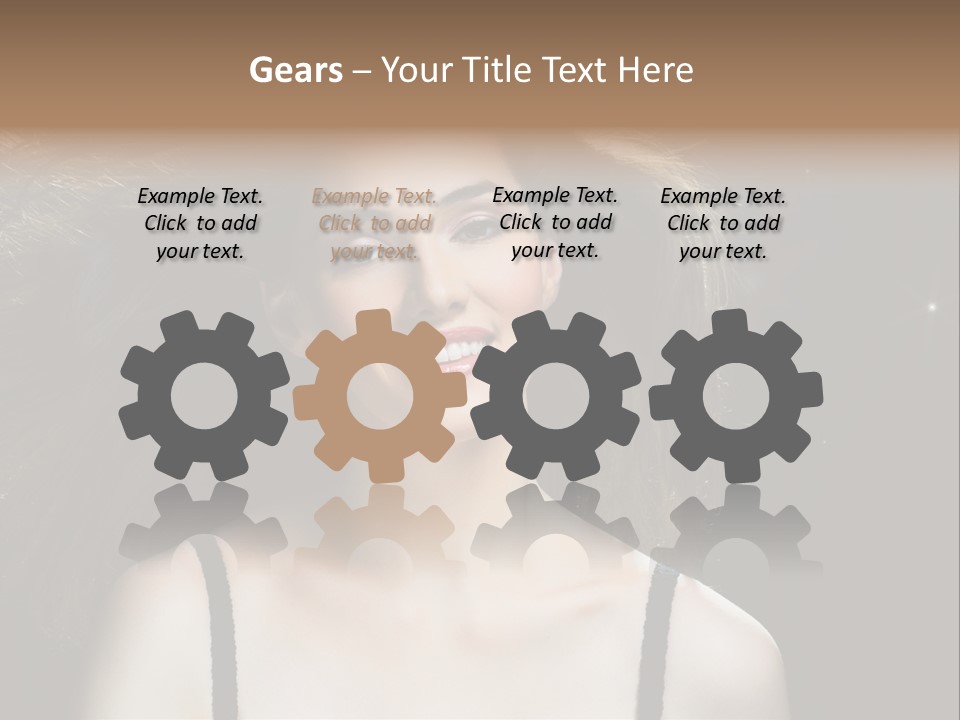 Hair Fashion Attractive PowerPoint Template