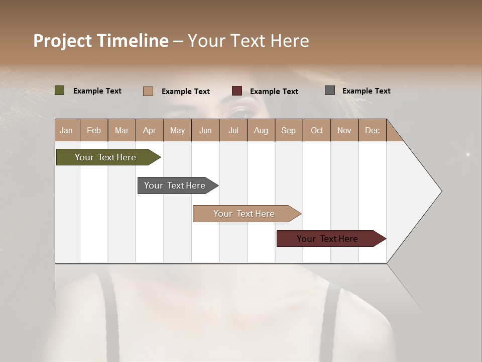 Hair Fashion Attractive PowerPoint Template