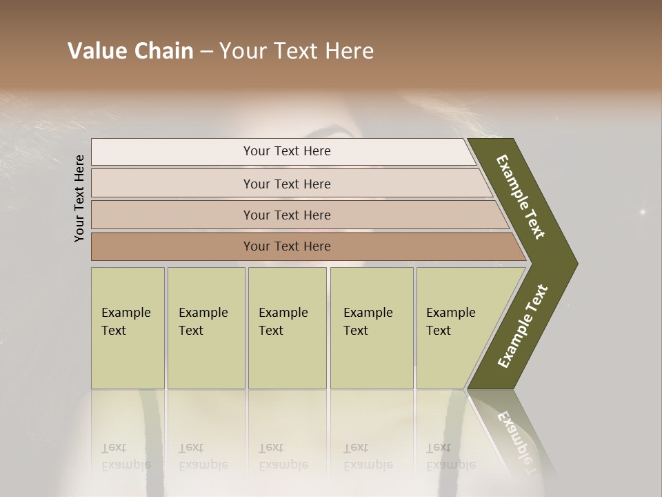 Hair Fashion Attractive PowerPoint Template