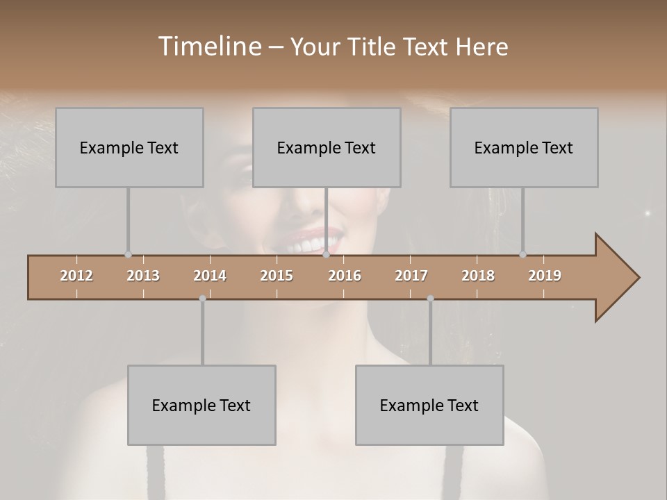 Hair Fashion Attractive PowerPoint Template