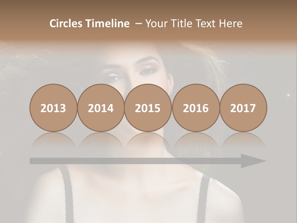 Hair Fashion Attractive PowerPoint Template