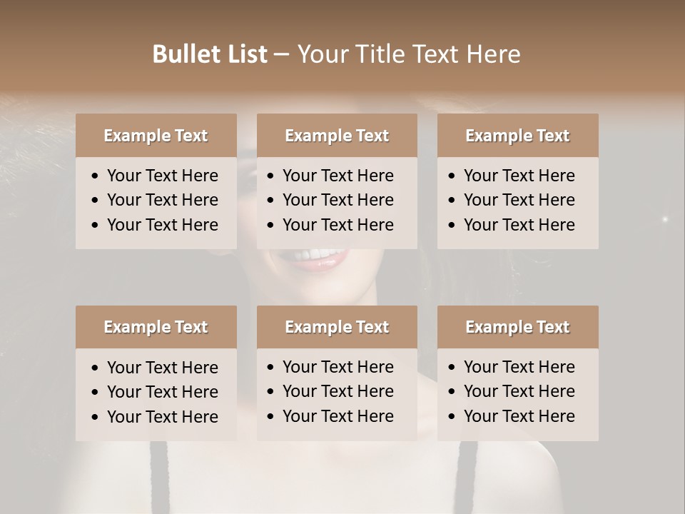 Hair Fashion Attractive PowerPoint Template