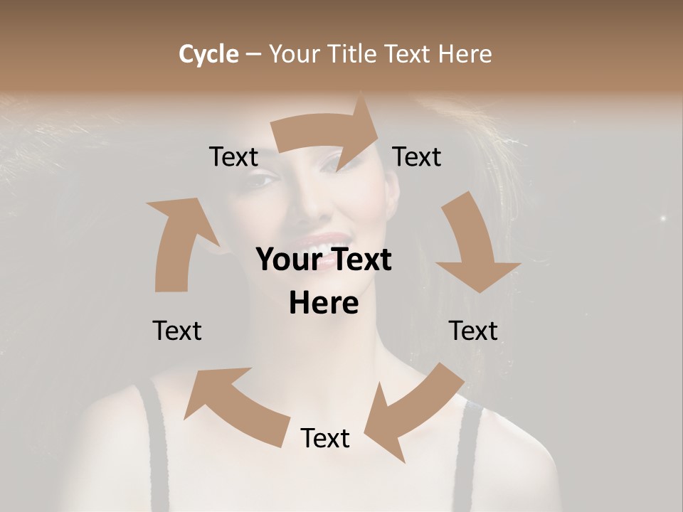 Hair Fashion Attractive PowerPoint Template