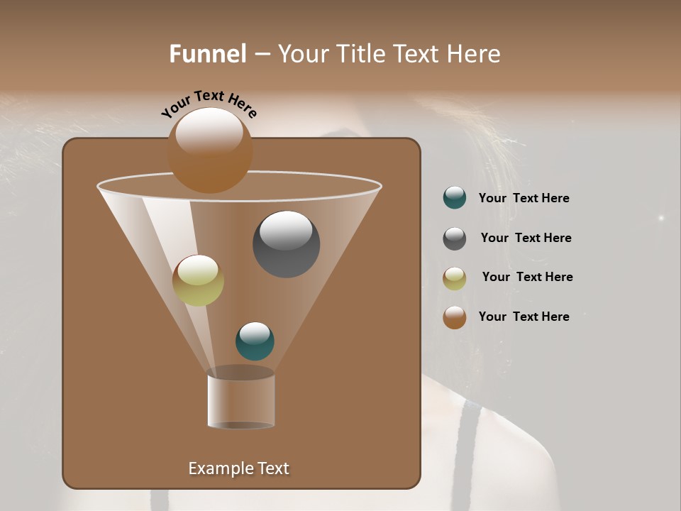 Hair Fashion Attractive PowerPoint Template