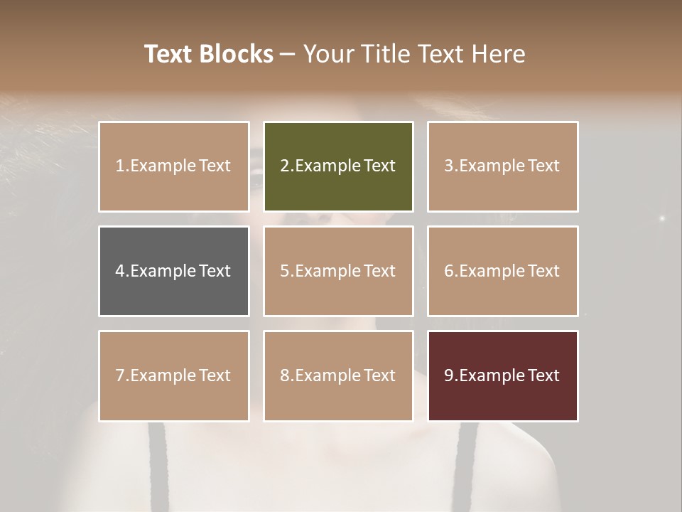 Hair Fashion Attractive PowerPoint Template