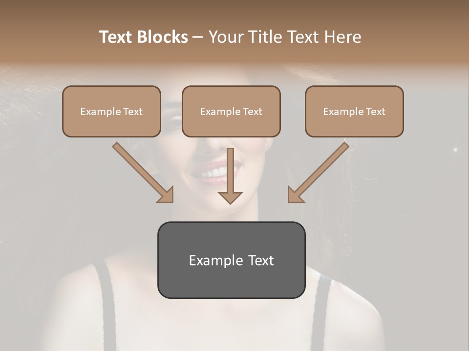 Hair Fashion Attractive PowerPoint Template