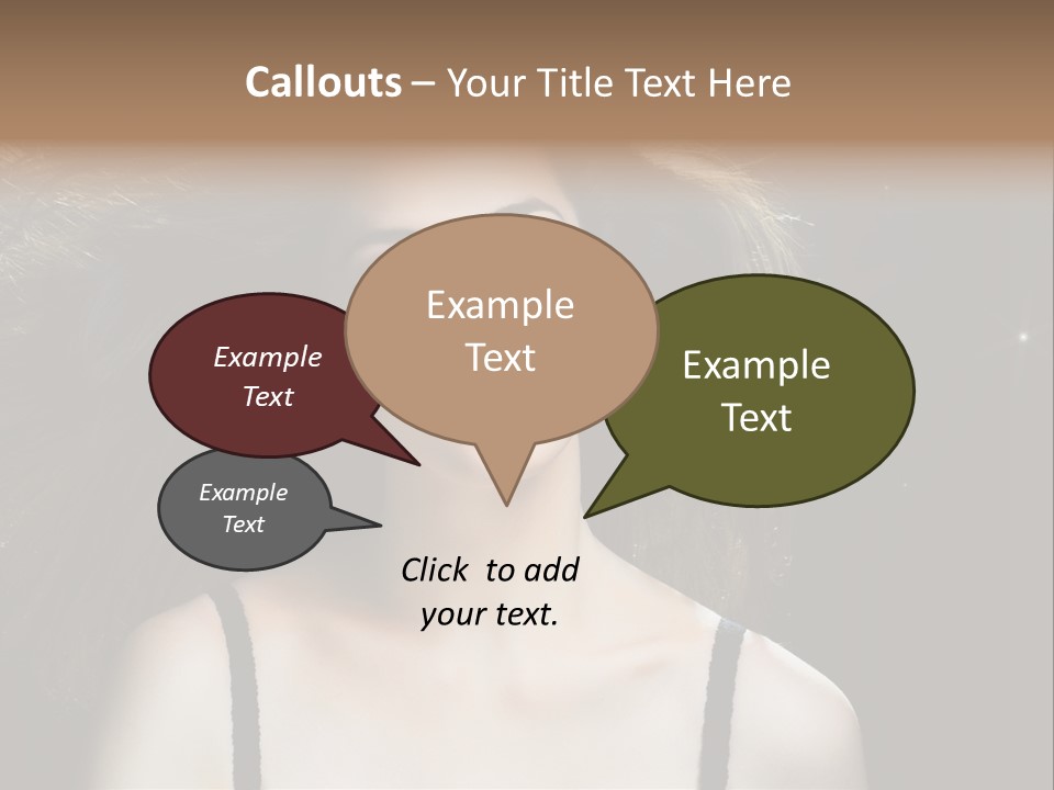 Hair Fashion Attractive PowerPoint Template