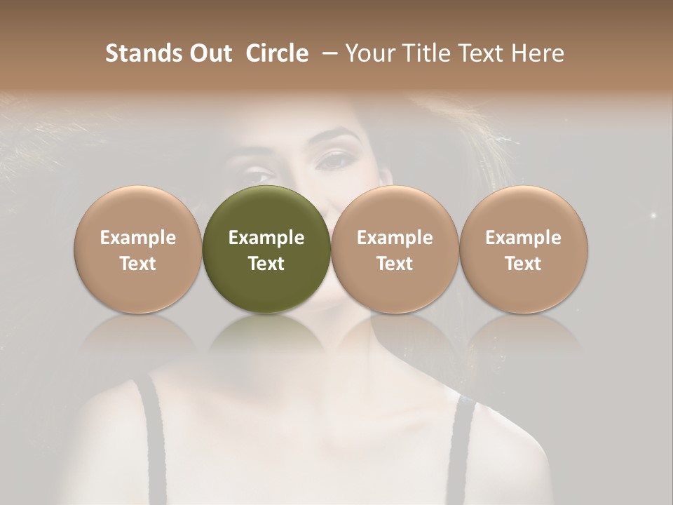 Hair Fashion Attractive PowerPoint Template