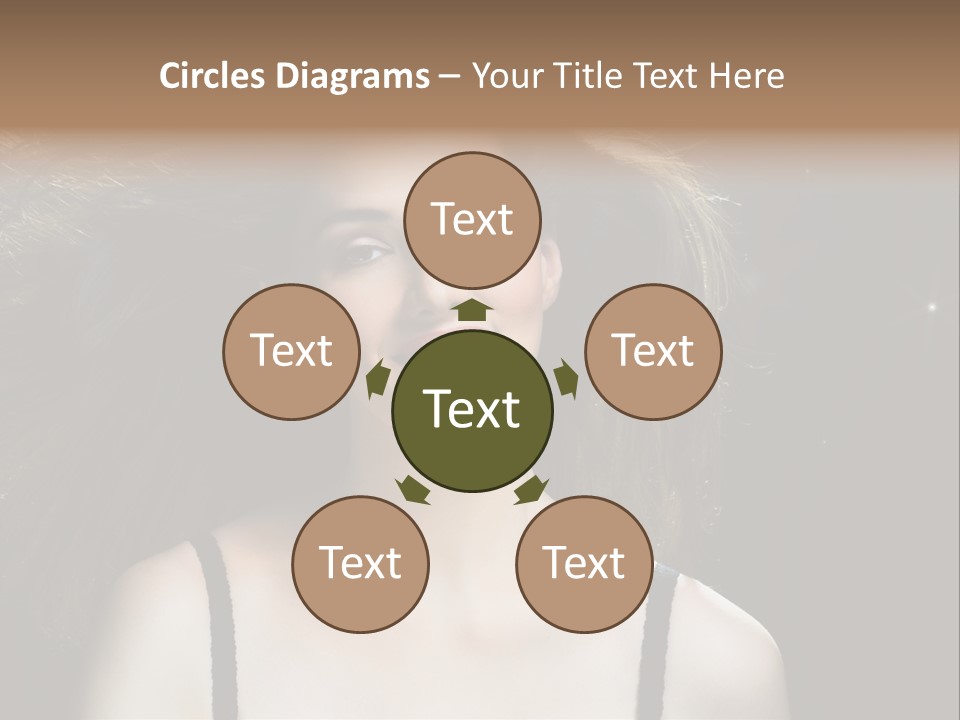 Hair Fashion Attractive PowerPoint Template