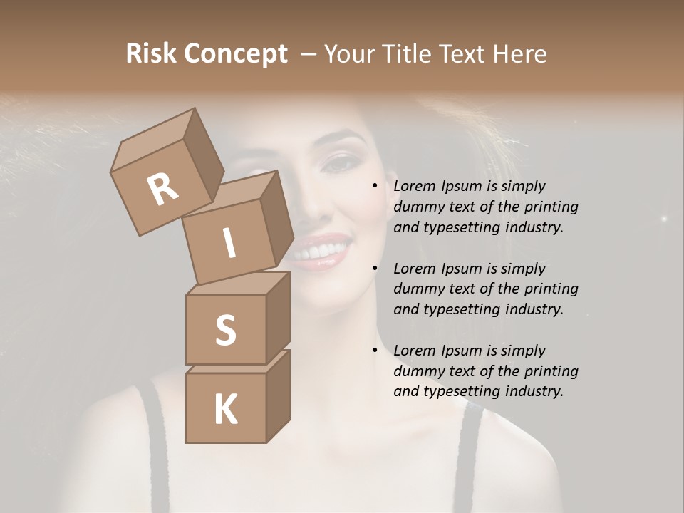 Hair Fashion Attractive PowerPoint Template