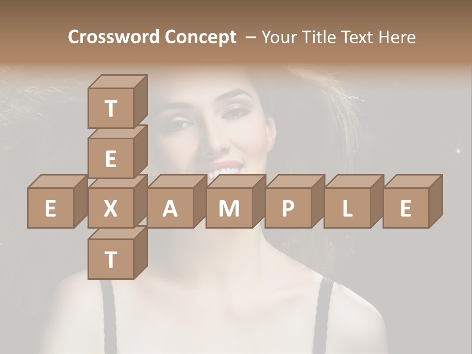 Hair Fashion Attractive PowerPoint Template