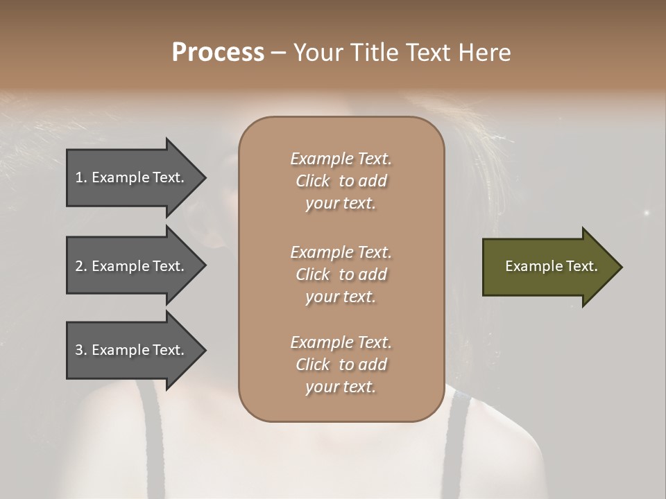 Hair Fashion Attractive PowerPoint Template