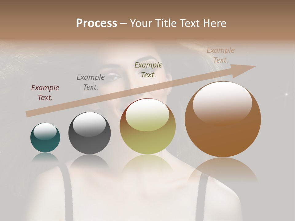 Hair Fashion Attractive PowerPoint Template