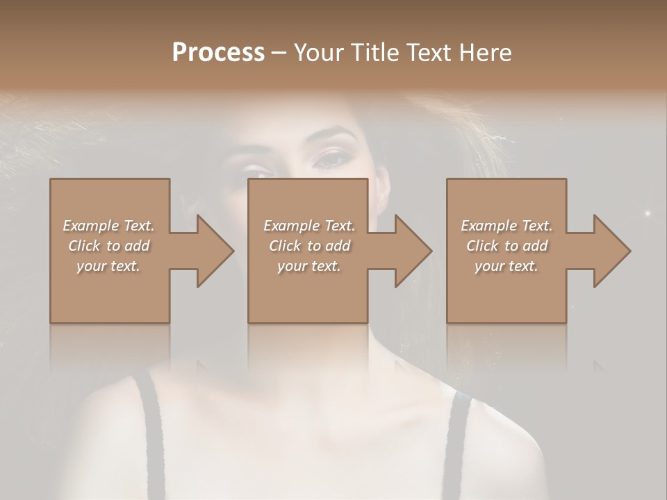 Hair Fashion Attractive PowerPoint Template