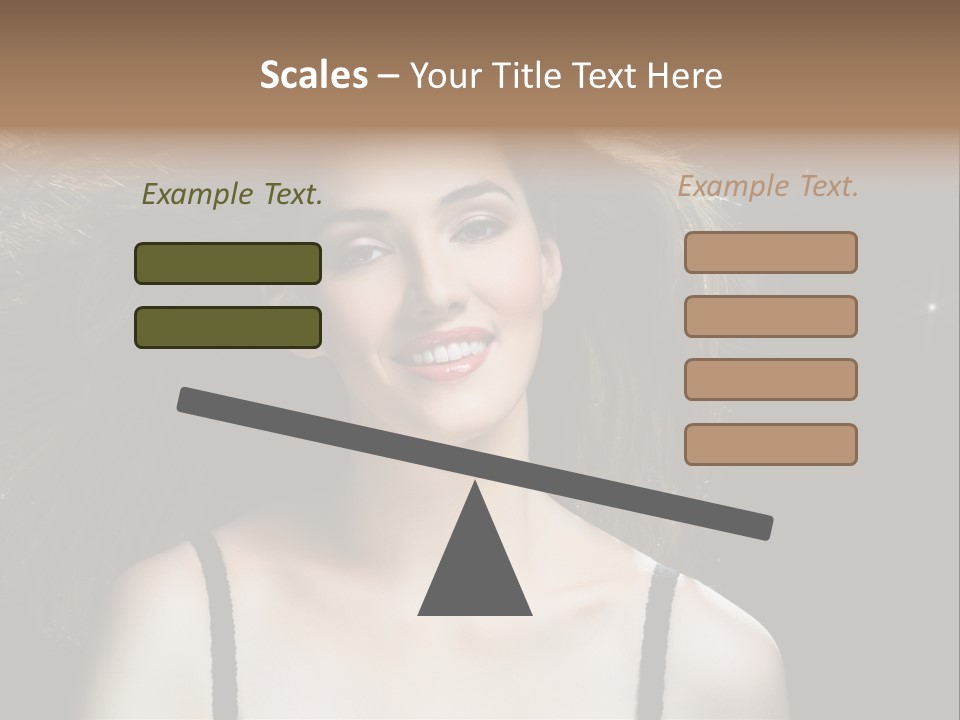 Hair Fashion Attractive PowerPoint Template