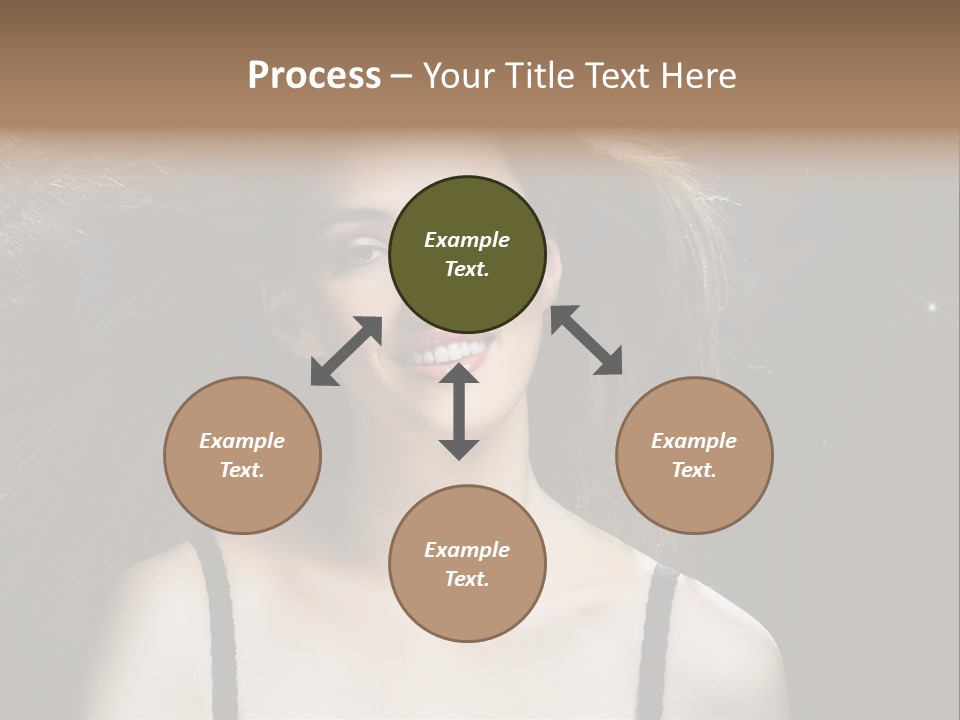 Hair Fashion Attractive PowerPoint Template