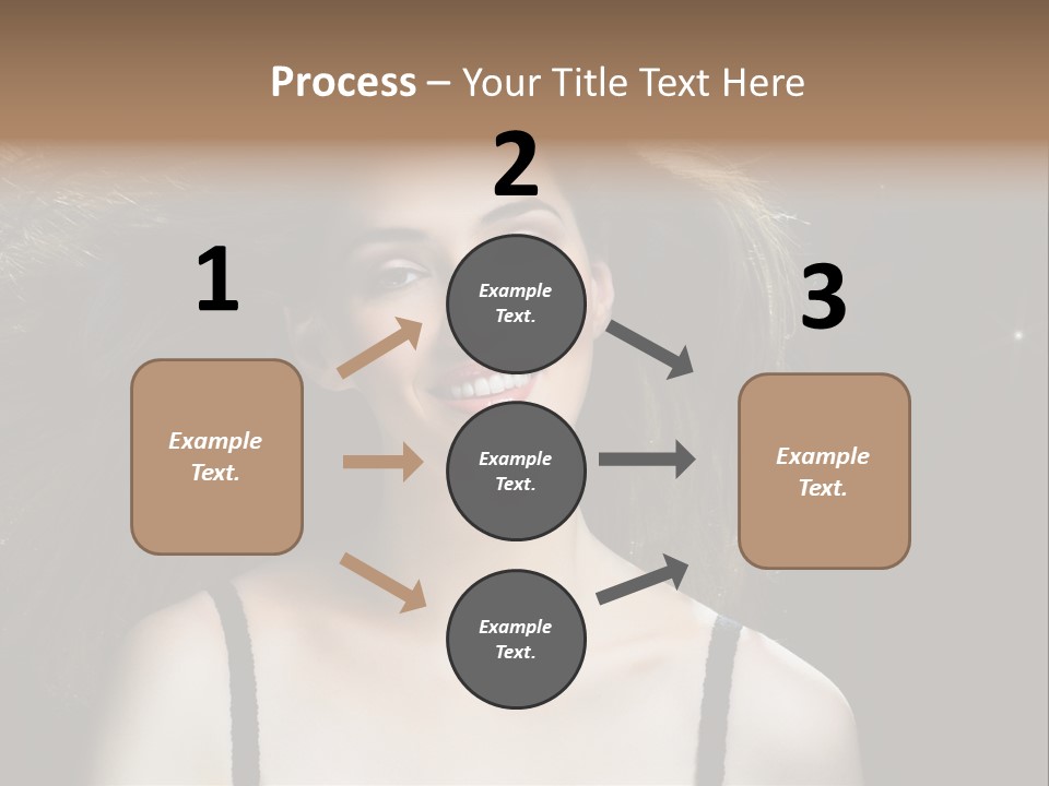 Hair Fashion Attractive PowerPoint Template