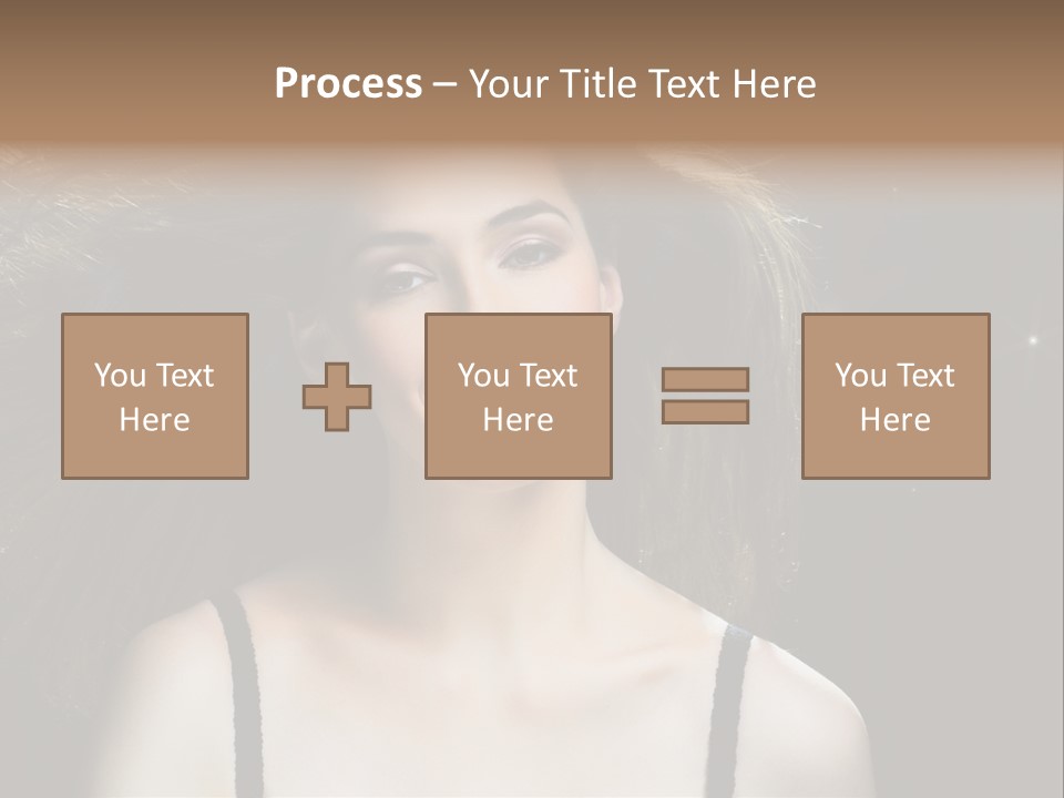Hair Fashion Attractive PowerPoint Template