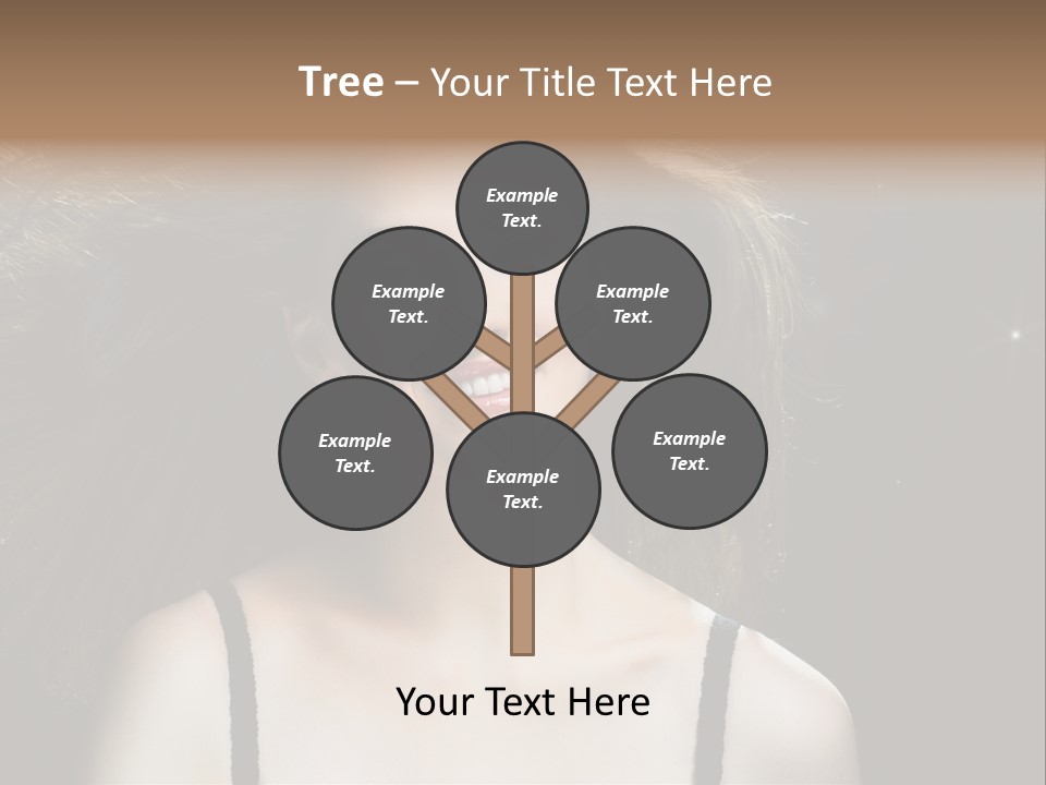 Hair Fashion Attractive PowerPoint Template