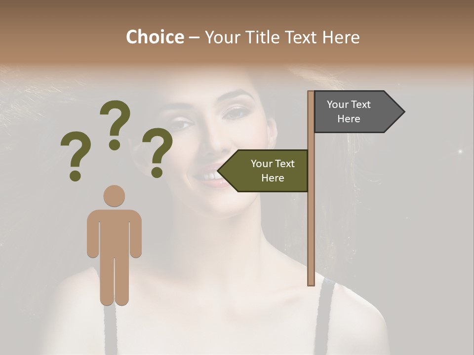 Hair Fashion Attractive PowerPoint Template