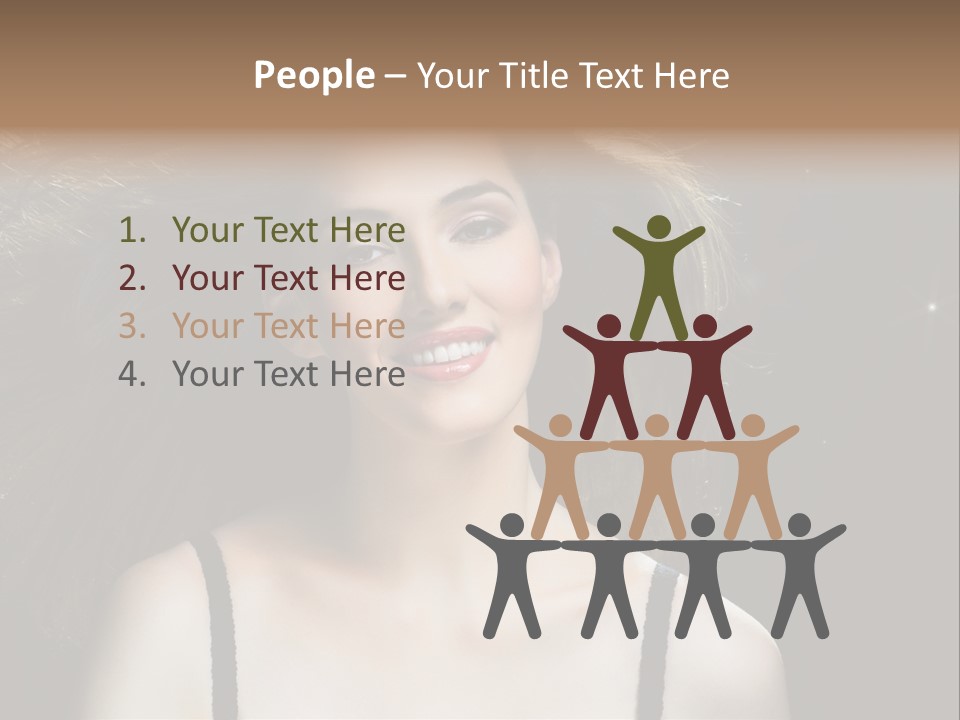 Hair Fashion Attractive PowerPoint Template