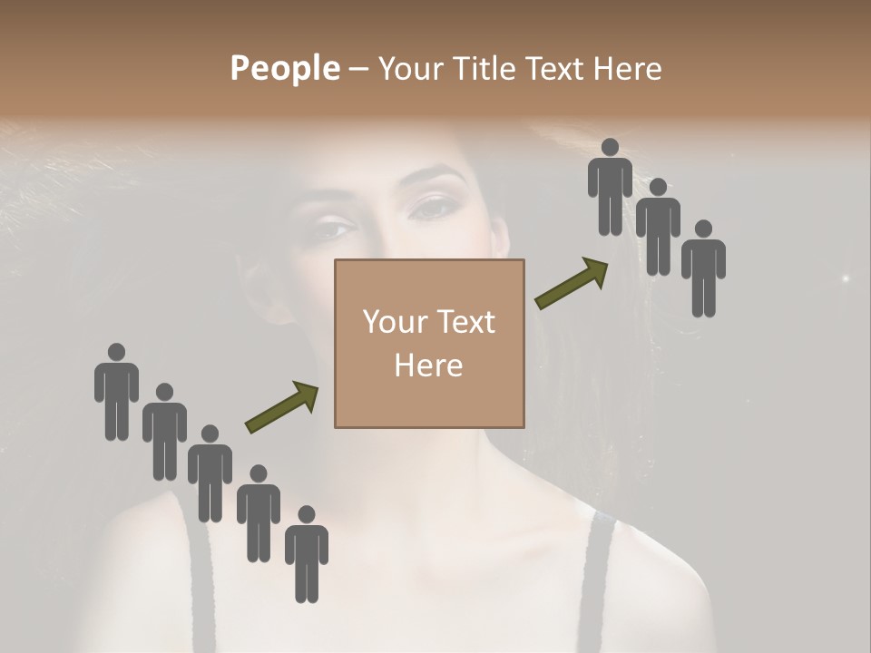 Hair Fashion Attractive PowerPoint Template