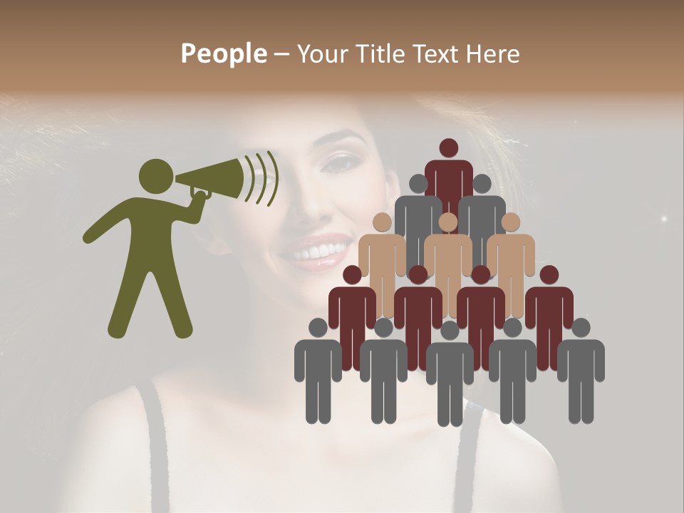 Hair Fashion Attractive PowerPoint Template