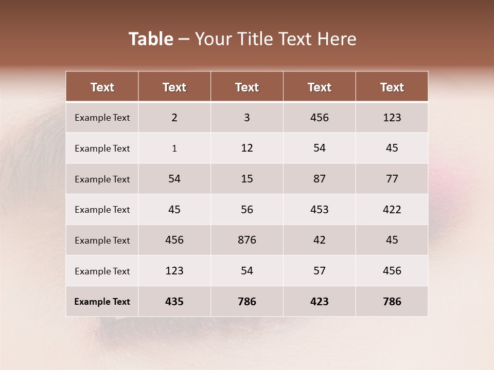 Spa Art Facial PowerPoint Template