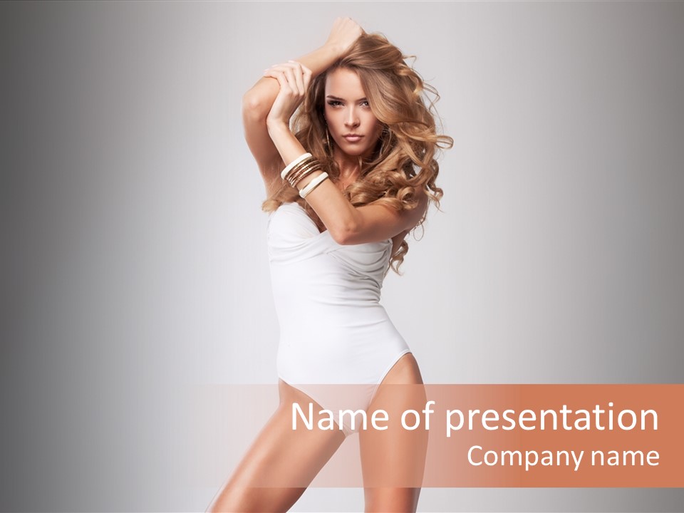 Styling Elegance People PowerPoint Template