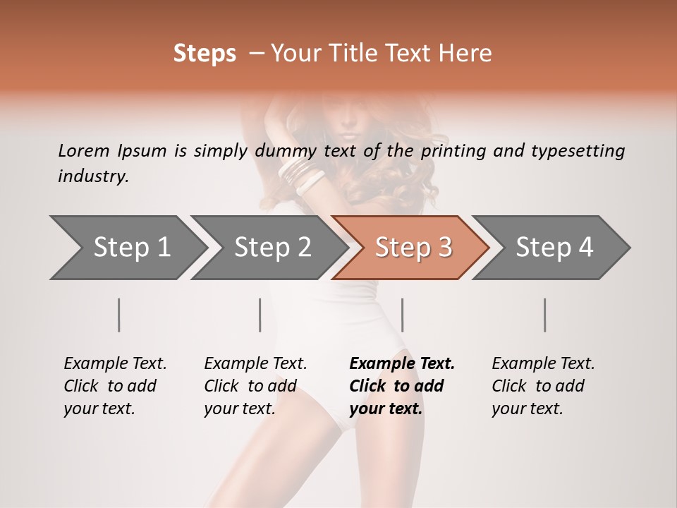 Styling Elegance People PowerPoint Template
