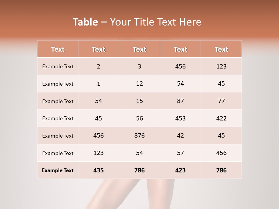 Styling Elegance People PowerPoint Template
