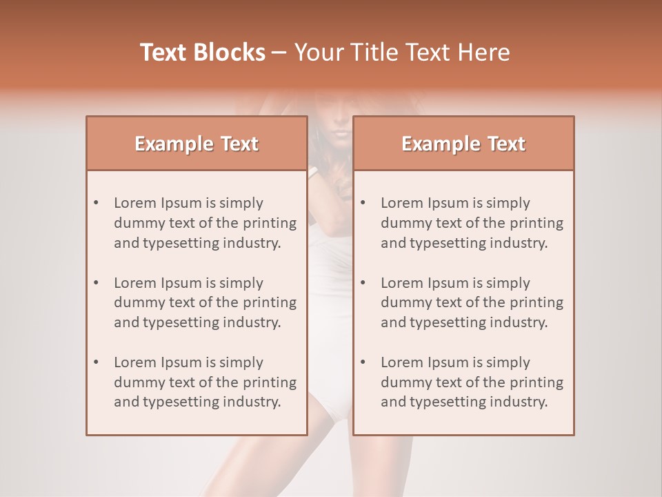 Styling Elegance People PowerPoint Template