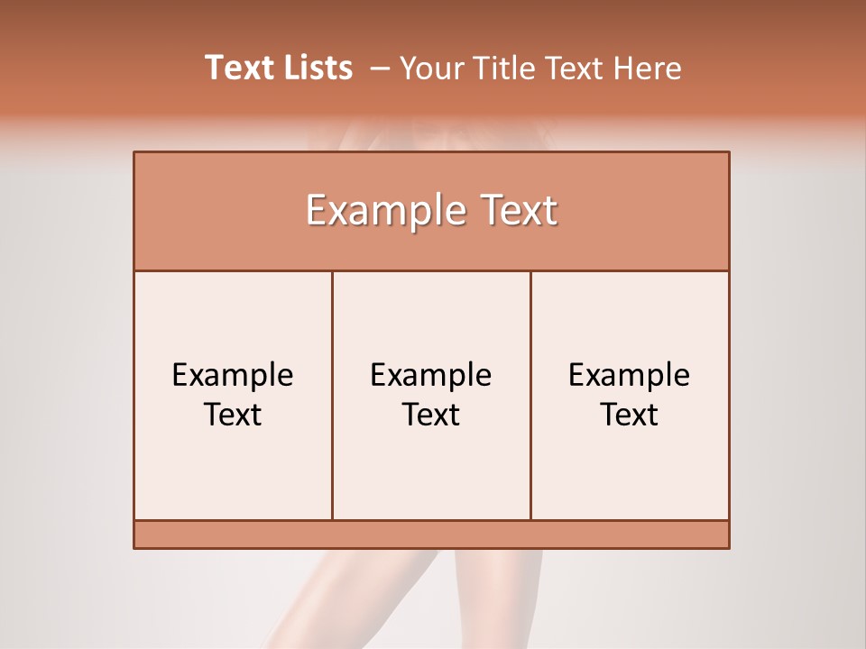 Styling Elegance People PowerPoint Template